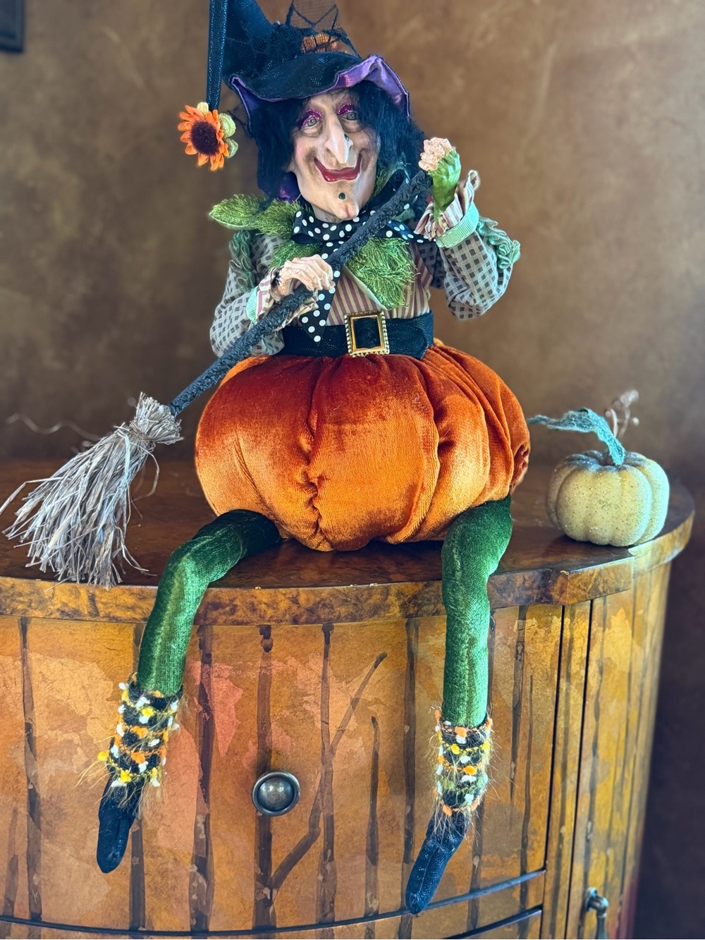 Rare Raz Imports Halloween Big Witch Very Collectible Small Witch Sold Separate